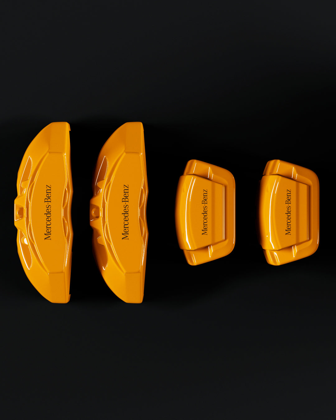 Mercedes-Benz  GLC 400d Coupe Yellow - view 3